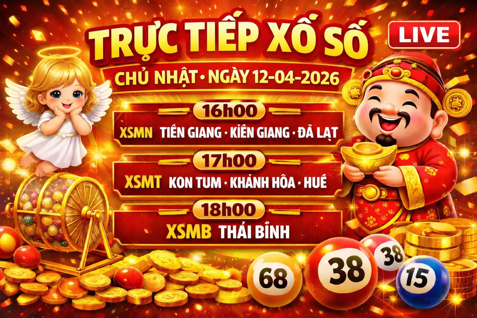 XỔ SỐ NGÀY 12/04/2026 HỒI HỘP TỪNG PHÚT – LIỆU ĐI THEO VÒNG LẶP HÔM QUA HAY MỞ RA CẦU SỐ MỚI?